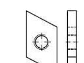 TOOLCRAFT 161565 Gevindplade til hammerhovedskruer M16 Stål Galvaniseret 100 stk TOOLCRAFT 161565 Gevindplade til hammerhovedskruer M16 Stål Galvaniseret 100 stk