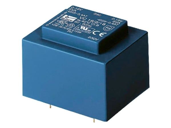 Block VC 3,2/1/15 printtransformator 1 x 230 V til 1 x 15 V/AC 3,20 VA 213 mA
