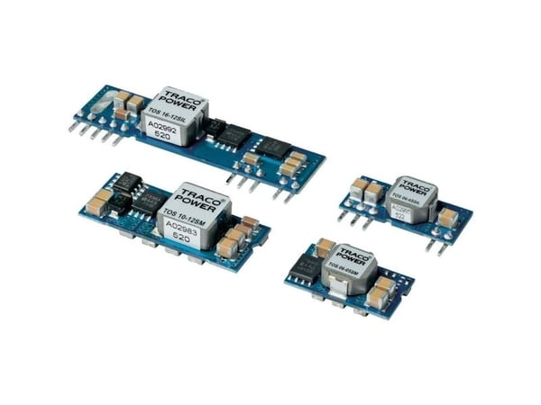 TracoPower TOS 06-12SIL DC/DC-muunnin, piirilevy 5 V/DC 6 A Lähtöjen määrä: 1 x