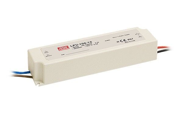 Mean Well LPV-100-24 - LPV-100 Series - LED-driver - 100.8 watt - 4.2 A