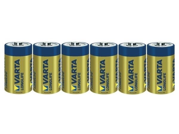 Varta Longlife 04120 - Batteri 6 x D - Alkalisk