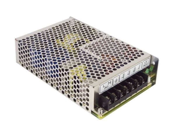 MEAN WELL RS-100, 108 W, 115 - 230 V, 47 - 63 Hz, +24V, 18 ms, 84%