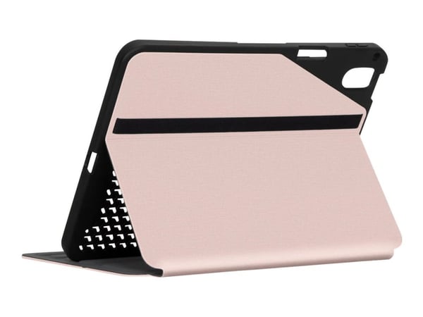 Targus Click-In - Lommebok for nettbrett - termoplast-polyuretan (TPU), polyuretan - rosagull - 10.9" - for Apple 10.9-inch iPad (10. generasjon); ...