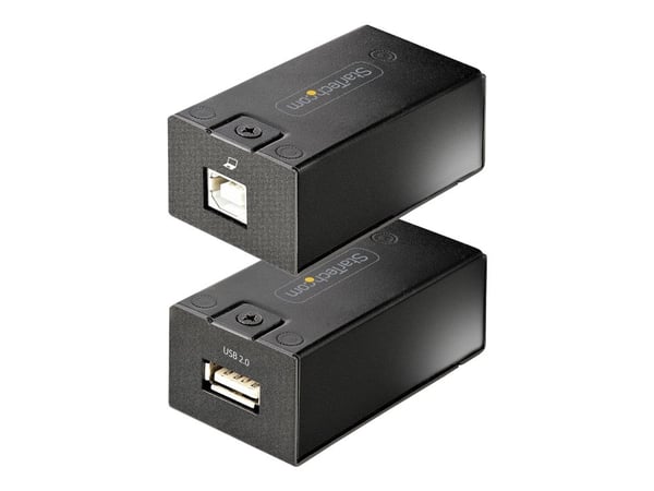 Startech USB 2.0 Extender over Cat5e/Cat6 Cable (RJ45), 492ft/150m USB Over Ethernet Extender/Adapter Kit - Externally Powered USB Extender, USB to...