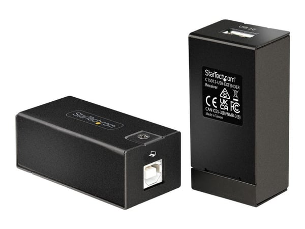 Startech USB 2.0 Extender over Cat5e/Cat6 Cable (RJ45), 492ft/150m USB Over Ethernet Extender/Adapter Kit - Externally Powered USB Extender, USB to...