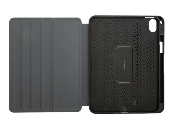 Targus Click-In - Lommebok for nettbrett - termoplast-polyuretan (TPU), polyuretan - sølv - 10.9" - for Apple 10.9-inch iPad (10. generasjon); iPad...