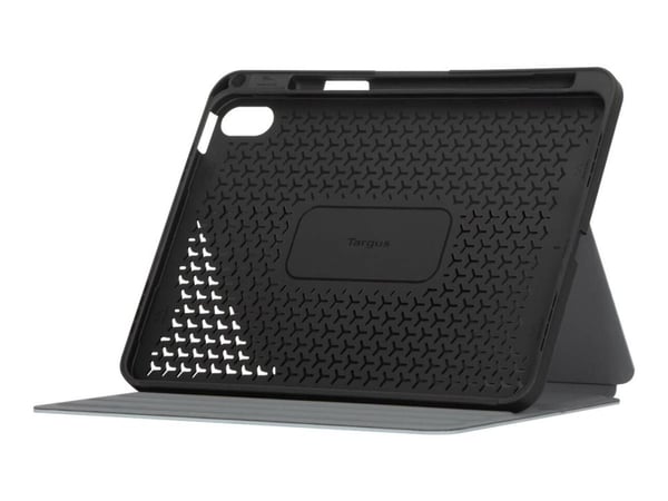 Targus Click-In - Lommebok for nettbrett - termoplast-polyuretan (TPU), polyuretan - sølv - 10.9" - for Apple 10.9-inch iPad (10. generasjon); iPad...