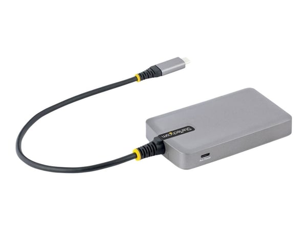 StarTech.com 3-porttinen USB-C-keskitin Ethernetillä, 3x USB-A-portit, Gigabit Ethernet, USB 3.0 5Gbps, väyläkäyttöinen, USB Type-C Hub w/GbE ja 1f...