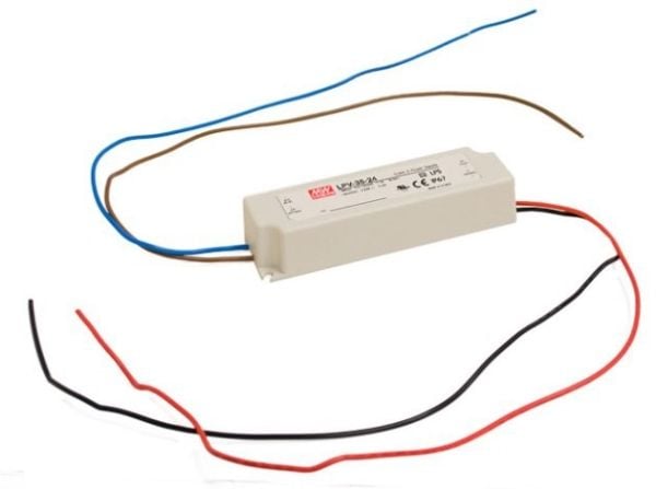 Mean Well LPV-35-24 - LPV-35 Series - LED-driver - 36 watt - 1.5 A