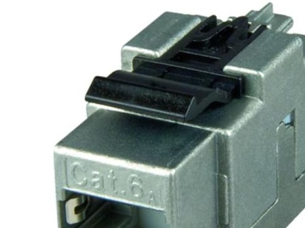 Telegärtner AMJ Module K Cat.6a - Modulinnlegg (kopling) - CAT 6a - STP - 1 port