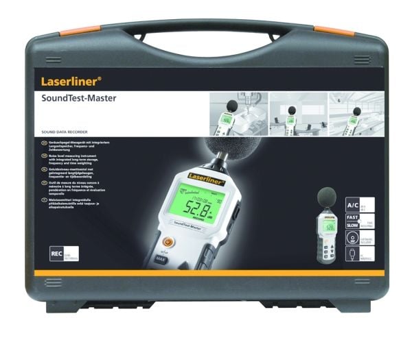 Laserliner SoundTest-Master, Svart, Grå