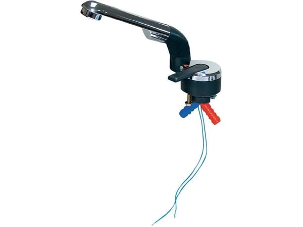 Barwig 20000-630 ettgreps blandebatteri slange tilkobling 120 mm antrasitt/krom