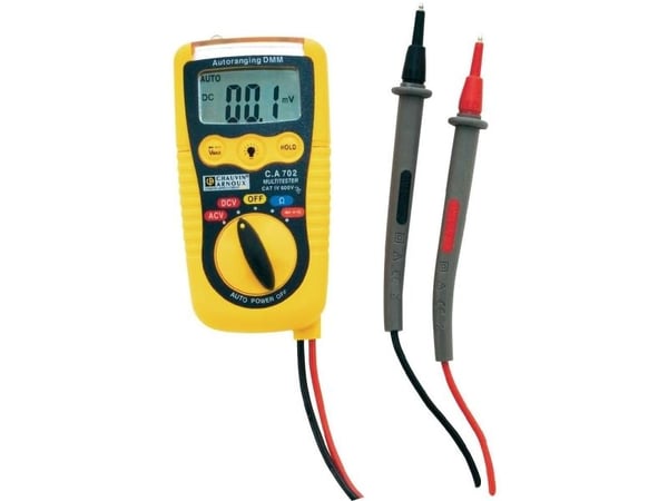 Chauvin Arnoux P01191739Z Hand-multimeter digital CAT IV 600 V, CAT III 1000 V