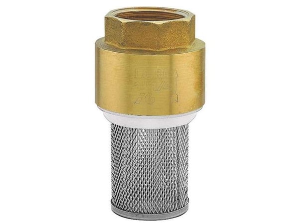 Ferro Check valve with 1/2 "K20 suction basket