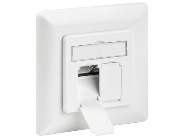 Goobay 68721, RJ-45, 6a, 500 MHz, Valkoinen, 1 kpl