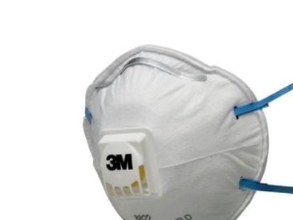 3M K8822, Kopp, FFP2, Hvit, 1 stykker
