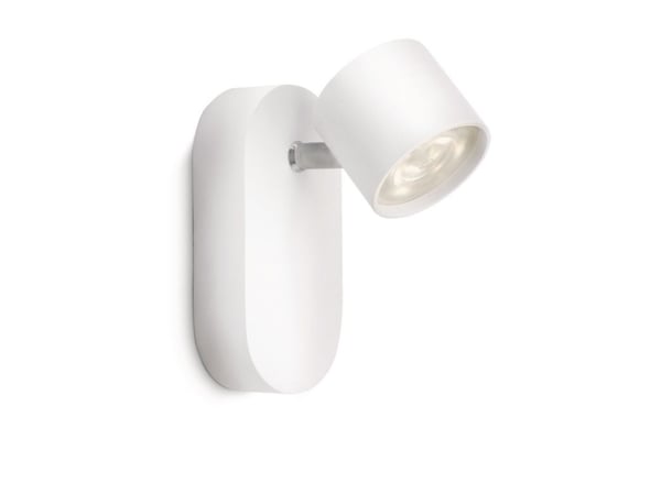 Philips myLiving - Vegglampe - LED - 4 W - varmt hvitt lys - 2700 K - hvit