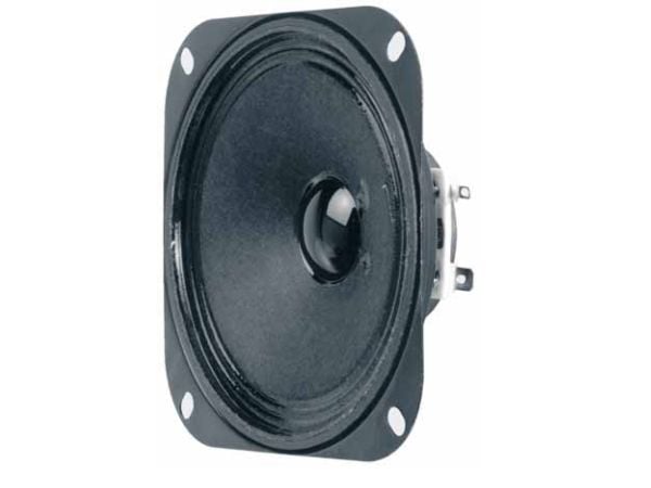 Visaton VS-R10S/4, 20 W, 30 W, 4 O, 100 - 13000 Hz, Sort, 102 mm