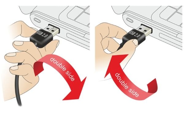Delock EASY-USB - USB-kabel - mini-USB type B (hann) til USB (hann) - USB 2.0 - 2 m - 90° kontakt - svart