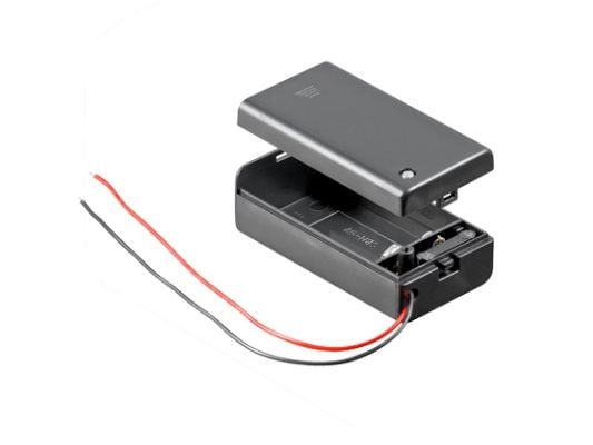 Goobay 48171, 9V, Plast, Sort, -20 - 50 °C, 1 stykker, 33 mm