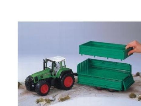 Bruder Tipping trailer with removable top toy