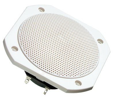 Visaton VS-FRS10WP/8W, 25 W, 50 W, 8 O, 90 - 19000 Hz, Hvit, 115 mm
