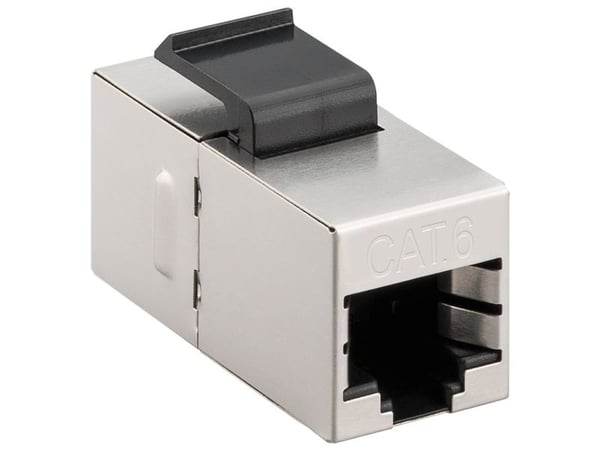 Goobay 96100, Metallinen, RJ-45, RJ-45, RJ-45