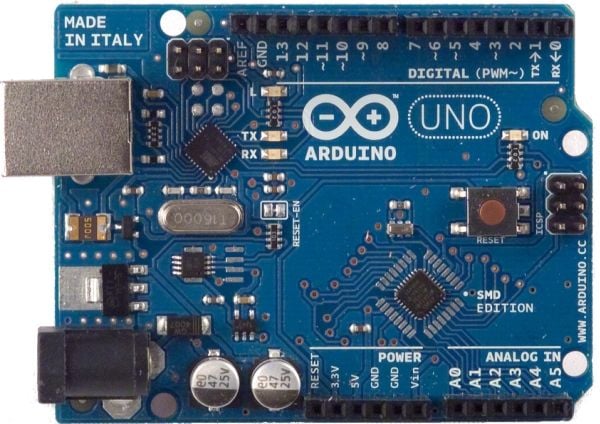 Arduino-setti UNO-levy + USB 2.0 -liitäntäkaapeli + liitäntäkortti (65139) Arduino-setti UNO-levy + USB 2.0 -liitäntäkaapeli + liitäntäkortti (65139)