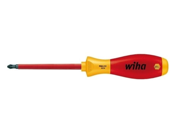 Wiha 321N, 16,4 cm, Svart, Röd