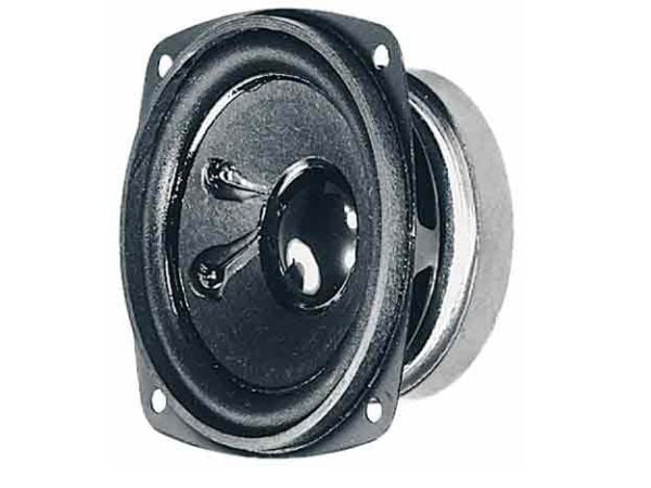 Visaton FRS 8, 1.0 kanaler, Koblet med ledninger (ikke trådløs), 30 W, 100 - 20000 Hz, 4 O, Svart