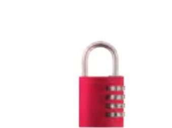 ABUS 488139, Rød, Aluminium, 110 g, 1 stykker