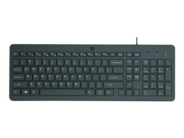 HP 150 - Tastatur - USB - QWERTY - Internasjonal engelsk / kanadisk fransk - for Victus by HP Laptop 15, 16; Laptop 14, 15, 15s; Pavilion Plus Lapt...