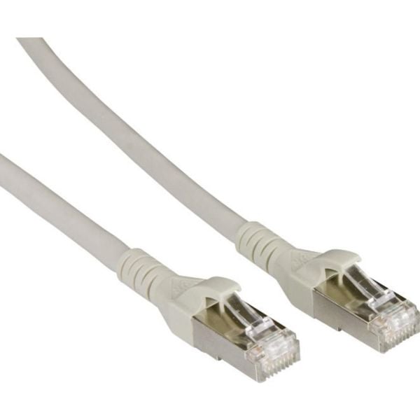 BTR - Koppeledning - RJ-45 (hann) til RJ-45 (hann) - 7 m - skjermet - CAT 6a - halogenfri - grå