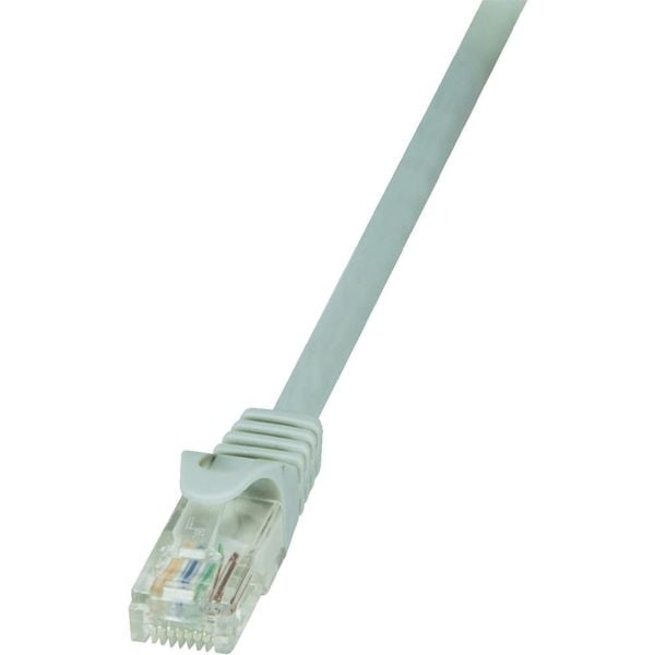 LogiLink - Koblingskabel - RJ-45 (hann) til RJ-45 (hann) - UTP - CAT 5e - grå