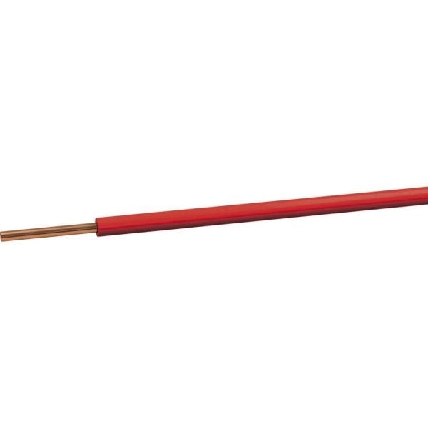 VOKA Kabelwerk H05VK05RT slangkabel H05V-K 1 x 0,50 mm² röd 100 m