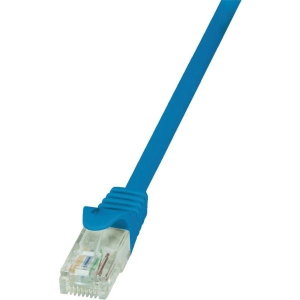 LogiLink - Liitäntäjohto - RJ-45 (uros) - RJ-45 (uros) - 50 cm - UTP - CAT 5e - sininen