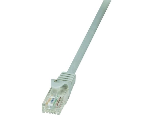 LogiLink 3m Cat.6 U/UTP RJ45, 3 m, Cat6, U/UTP (UTP), RJ-45, RJ-45, Grå