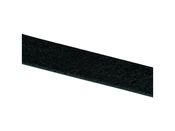 VELCRO® E00110033011425 Tarranauha liimaukseen Silmukka (L x S) 25000 mm x 100 mm Musta 25 m