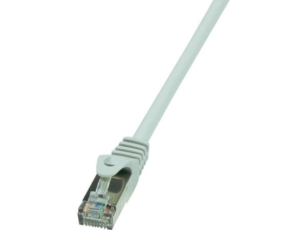 LogiLink 10m Cat.6 F/UTP, 10 m, Cat6, F/UTP (FTP), RJ-45, RJ-45, Grå