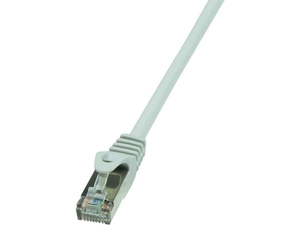 LogiLink 1m Cat.6 F/UTP, 1 m, Cat6, F/UTP (FTP), RJ-45, RJ-45, Grå