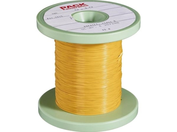 Pack Litz Wire Lakeret kobbertråd Udvendig diameter (inkl. isoleringslak)=0.45 mm Udvendig diameter (uden isoleringslak): 0.25 mm 80 m