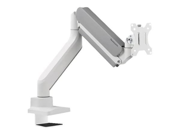 Neomounts DS70-450WH1 - Monteringssett (leddarm, maljeklemme, topfix-klemme) - full bevegelse - for LCD-skjerm - hvit - skjermstørrelse: 17"-42" - ...