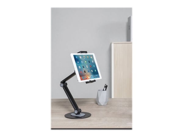 Neomounts DS15-550BL1 - Monteringssett (holder) - for nettbrett - svart - skjermstørrelse: 4.7"-12.9" - skrivebord