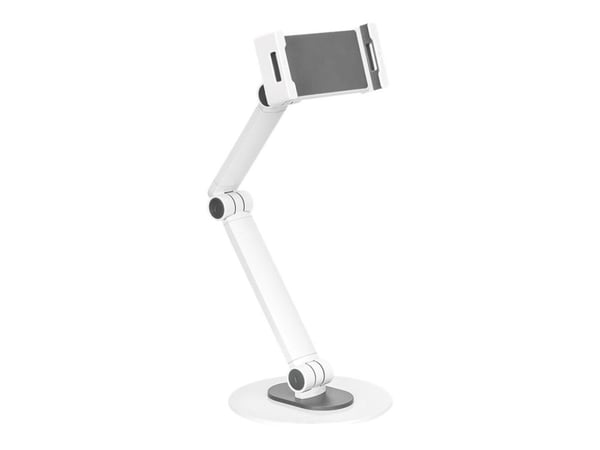 Neomounts DS15-550WH1 - Stativ - for nettbrett - hvit - skjermstørrelse: 4.7"-12.9" - skrivebord