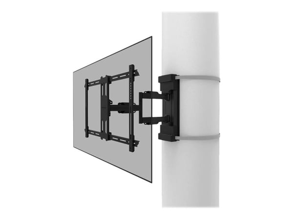Neomounts WL40S-910BL16 - Monteringssats (montering) - för platt panel - full rörelse - svart - skärmstorlek: 40"-70" - pelare