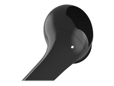 Belkin SoundForm Flow - True wireless-hodetelefoner med mikrofon - i øret - Bluetooth - aktiv støydemping - svart