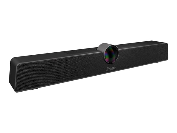 iiyama UC CAM120ULB - Konferansekamera - panorering / zoom - farge - 12 MP - lyd - USB-C
