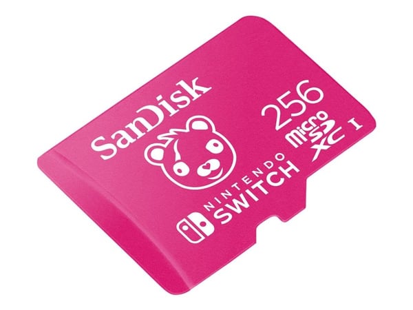 SanDisk Nintendo Switch - Fortnite Edition flashminnekort - 256 GB - UHS-I U3 - microSDXC UHS-I