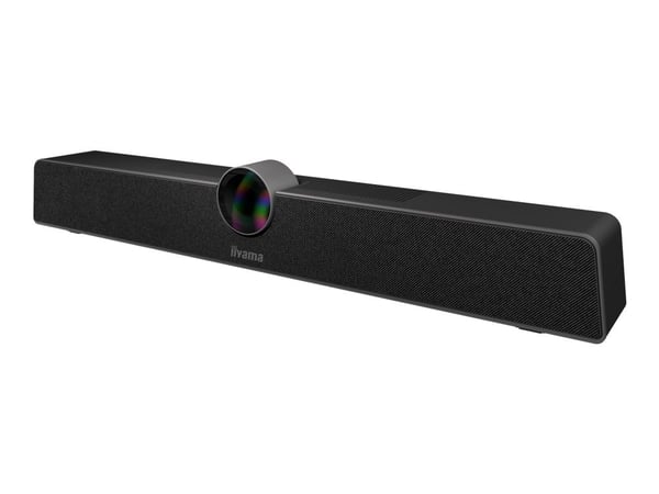iiyama UC CAM120ULB - Konferansekamera - panorering / zoom - farge - 12 MP - lyd - USB-C