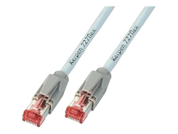 EFB Elektronik 5.0m Cat6a S/FTP, 5 m, Cat6a, S/FTP (S-STP), RJ-45, RJ-45, Grå